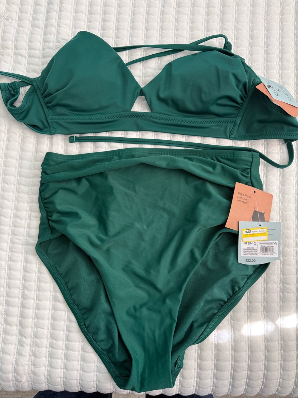 Women's Bikini top Size 34C with matching Bottom
Shade & Shore™ Green M